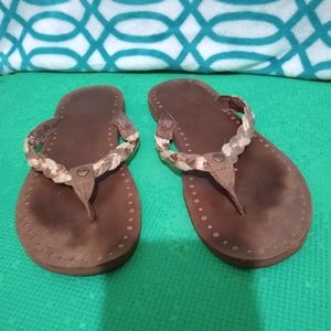 Women's UGG flip flops / sandals